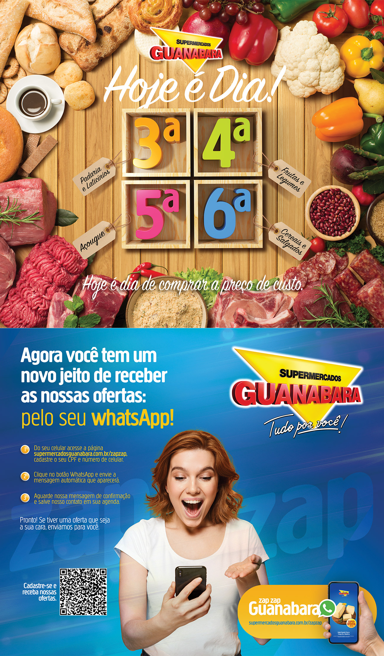 Supermercados Guanabara - É variedade que fala? A seção da Swift* no  Guanabara está repleta de coisas gostosas. De carnes e pratos prontos a  sobremesas. Vem conferir! Disponível nas seguintes lojas: Engenho